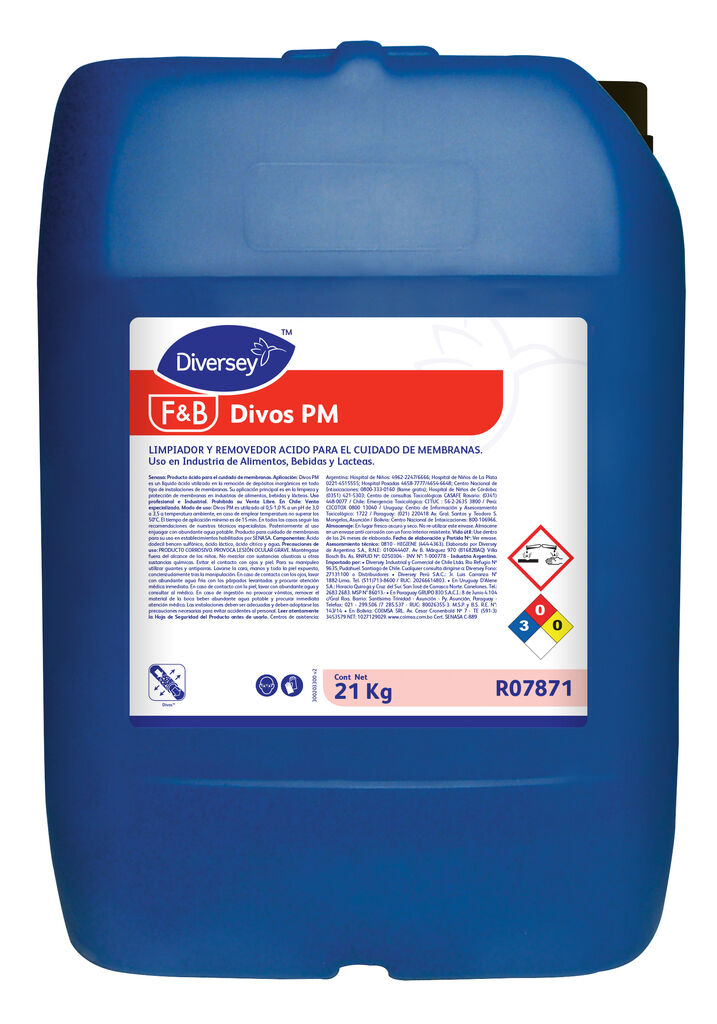 DIVOS PM 21kg - LÍQUIDO PRESERVANTE PARA MEMBRANAS